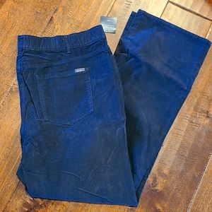 Eddie Bauer Corduroy Bootcut Pants 24W in Dark Smoke